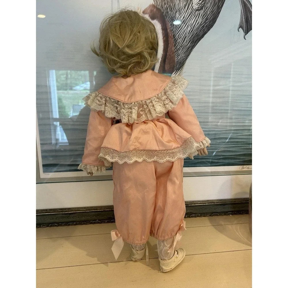 A beautifully crafted artist reproduction of a classic French Jumeau Bébé doll